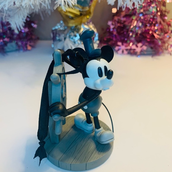 Disney Store Sketchbook Steamboat Willie Ornament Figurine - Rare - Picture 7 of 8